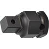 Hazet 1003S-3  Impact adapter Outside hexagon 24 mm, Square, solid 12.5 mm (1/2 inch)